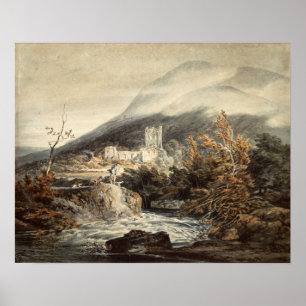 Affiche Abbaye de Llanthony, Monmouthshire