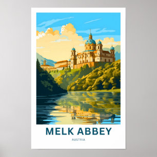 Affiche Abbaye de Melk Autriche Imprimer