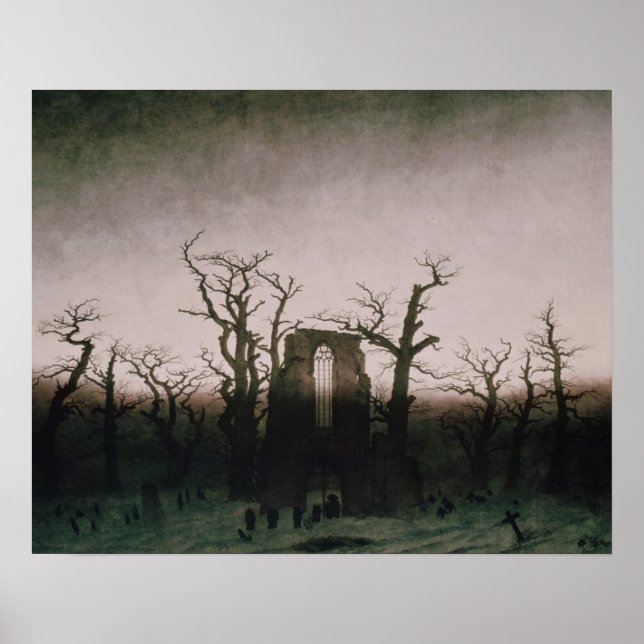 Affiche Abbaye de Oakwood, 1810 (Devant)