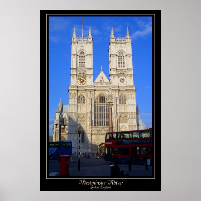 Affiche Abbaye de Westminster (Devant)