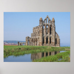 Affiche Abbaye North Yorkshire de Whitby