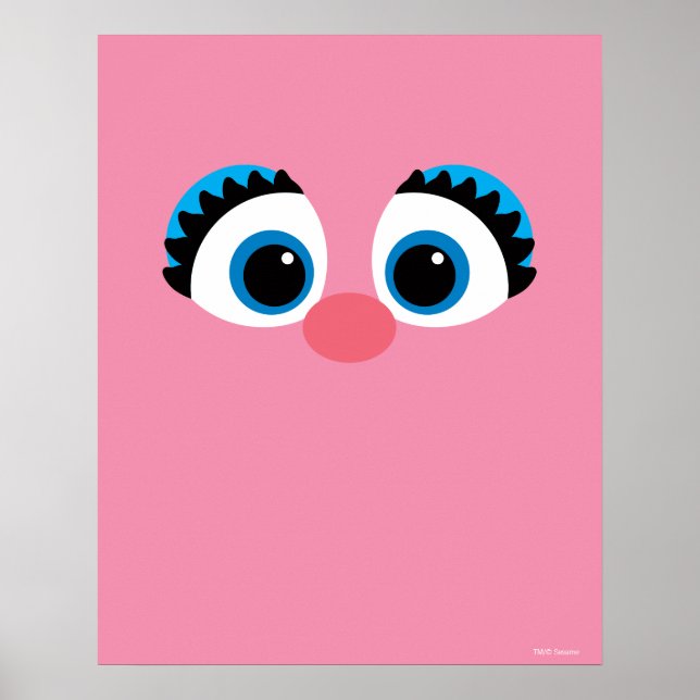 Affiche Abby Cadabby Grand Visage (Devant)