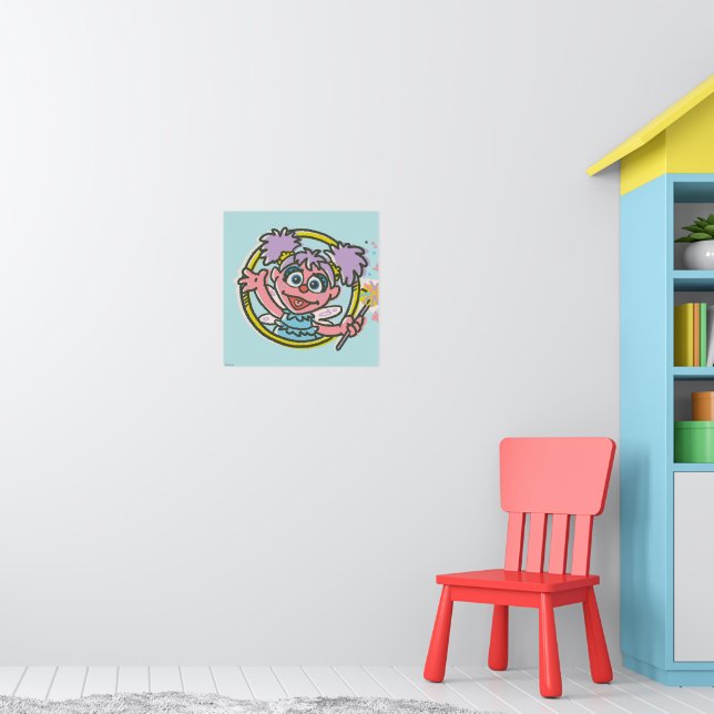 Affiche Abby Cadabby Vintage (Pépinière 1)