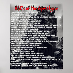 Affiche ABC de l'Apocalypse