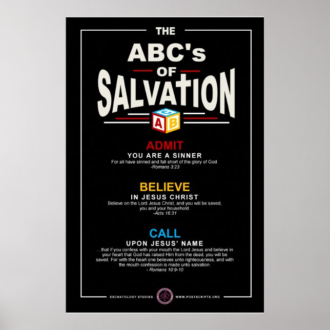 Affiche ABC du salut (Devant)