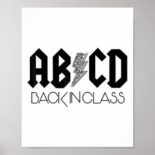 Affiche Abcd Ck Dans Cl Leopard Ck À L'École Enseignants E