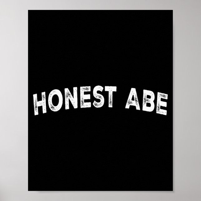 Affiche Abe l'honnête  (Devant)