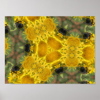 Affiche Abee dans un kaléidoscope