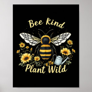 Affiche Abee Genre Plante Wild Protection De l'environneme