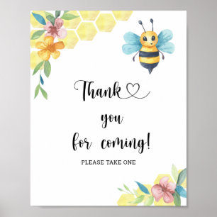 Affiche Abeille \ Merci d'être venu