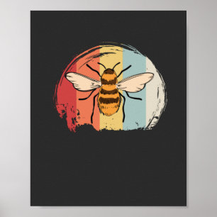 Affiche Abeille vintage