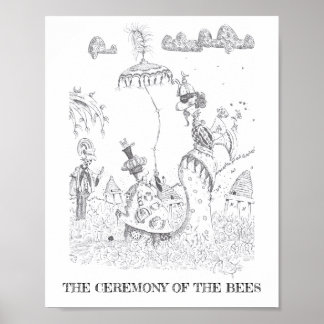 Affiche Abeilles