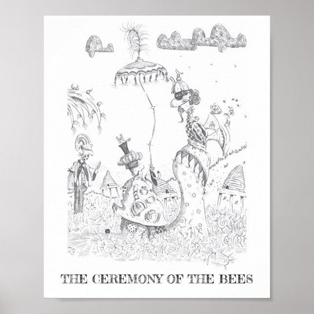Affiche Abeilles (Devant)