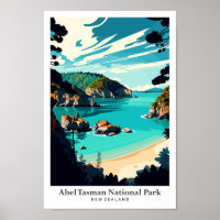 Abel Tasman Nouvelle-Zélande Portrait Vintage voya