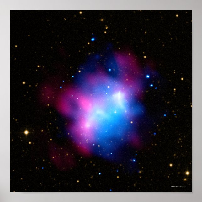 Affiche Abell 1758 (Devant)