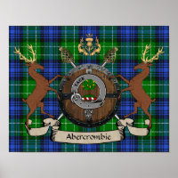 Abercrombie Badge & Scottish Targe Personnalisé