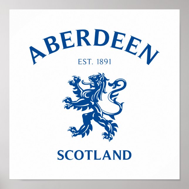 AFFICHE ABERDEEN (Devant)