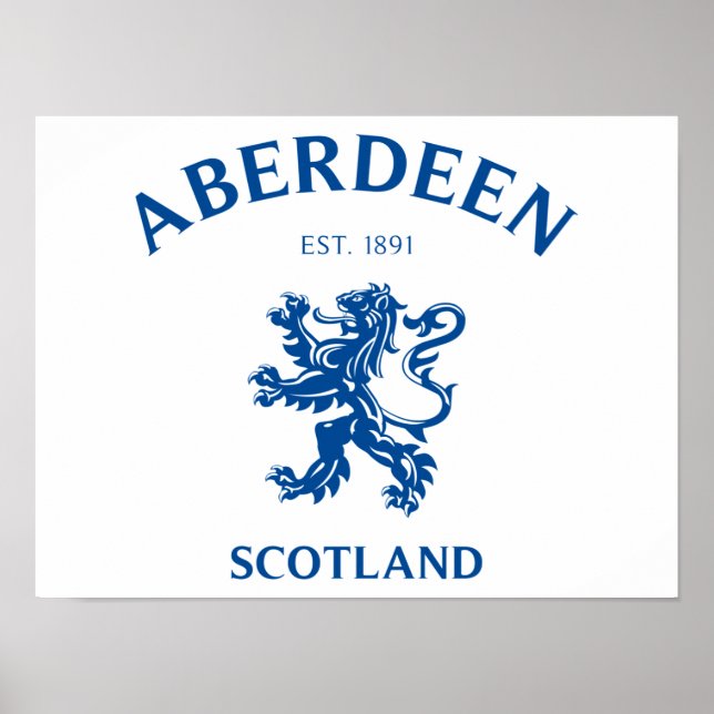 AFFICHE ABERDEEN (Devant)