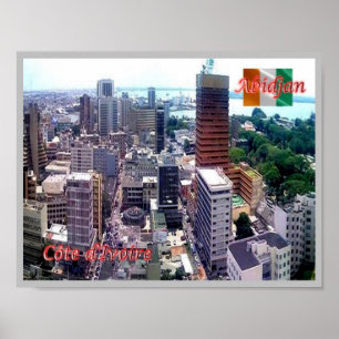 AFFICHE ABIDJAN -