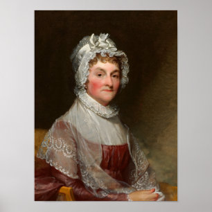 Affiche Abigail Smith Adams par Gilbert Stuart