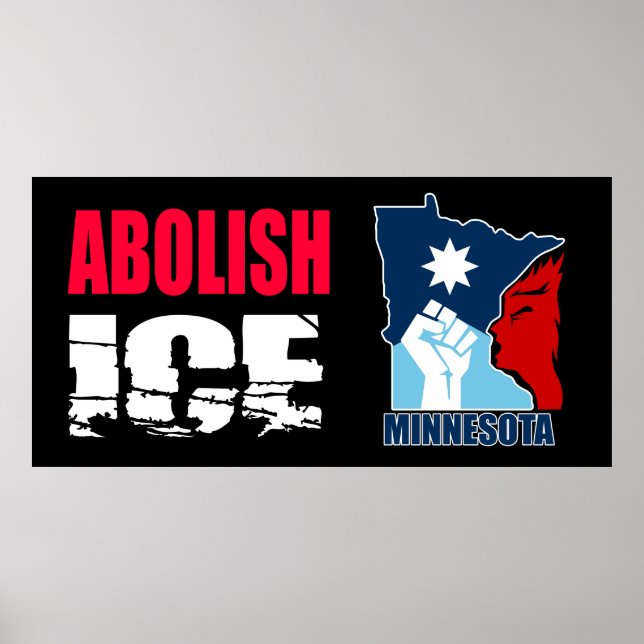 Affiche Abolir l'ICE (Devant)