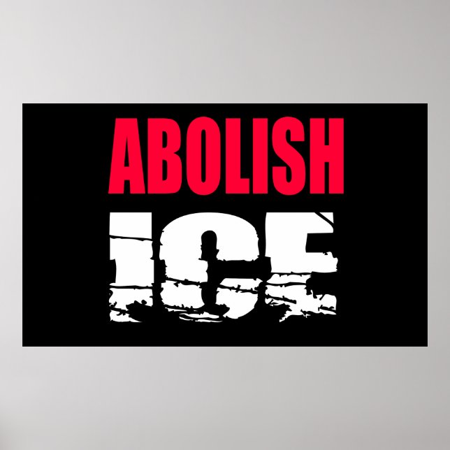 Affiche Abolish ICE (Devant)