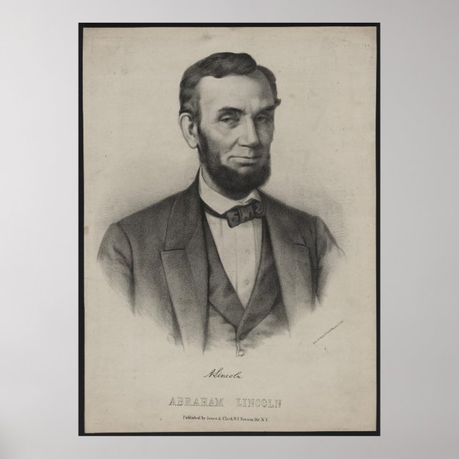 Affiche Abraham Lincoln (Devant)
