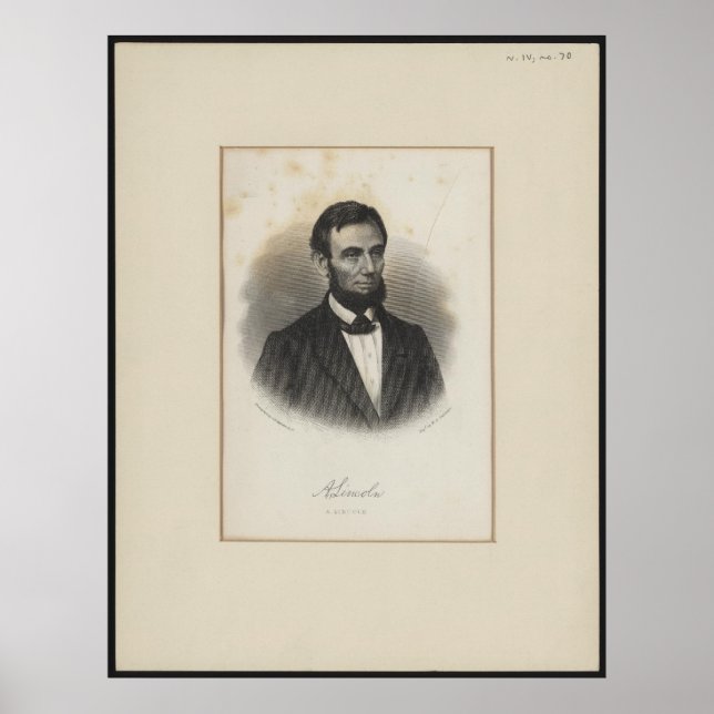 Affiche Abraham Lincoln (Devant)