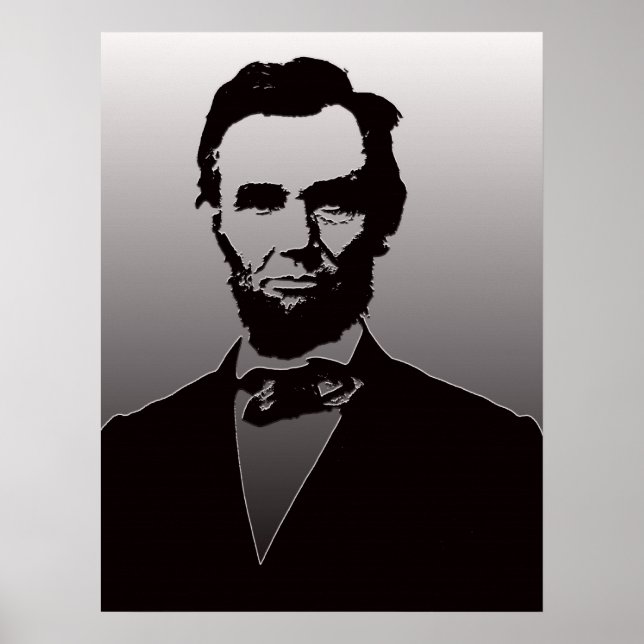 Affiche Abraham Lincoln Imprimer (Devant)