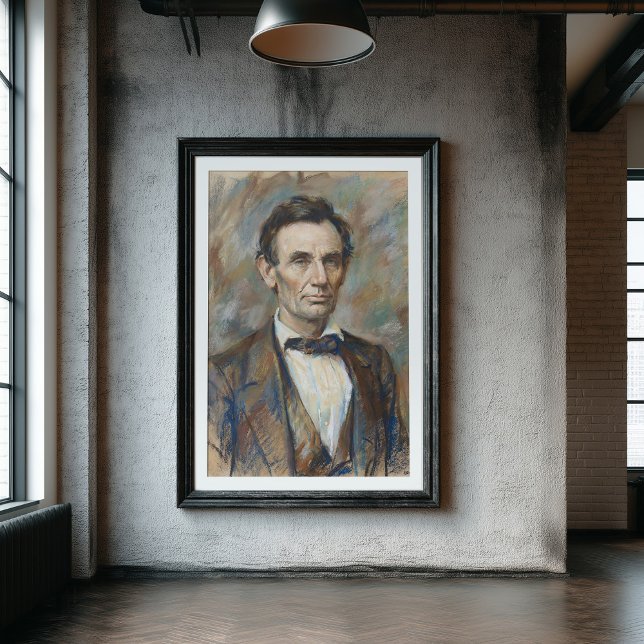 Affiche Abraham Lincoln - L'homme d'État Endurant (Créateur téléchargé)