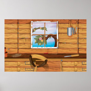 Affiche Abri de jardinage