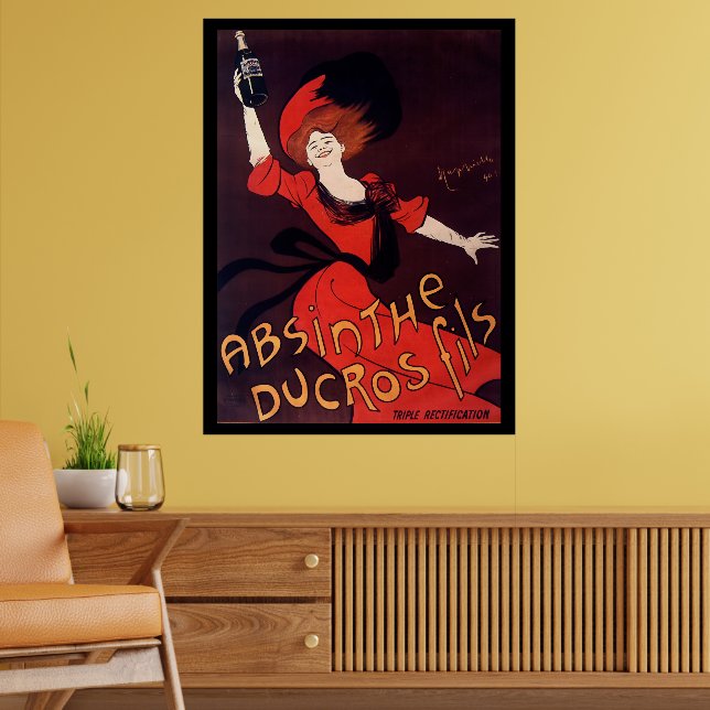 Affiche Absinthe Art Nouveau vintage par Leonetto Cappiell (Salon 2)