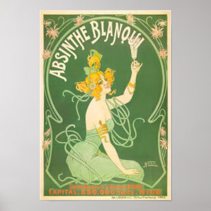 Affiche Absinthe Blanqui Nover