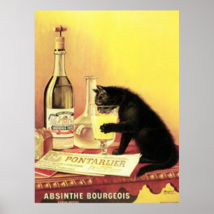 Affiche Absinthe Bourgeois