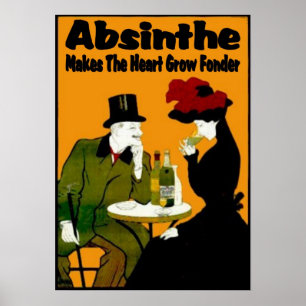 Affiche Absinthe MAkes Le Fondeur de croissance cardiaque