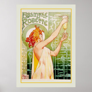 Affiche Absinthe publicité