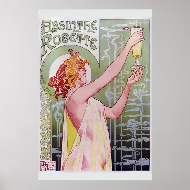 Affiche Absinthe Robette (Devant)
