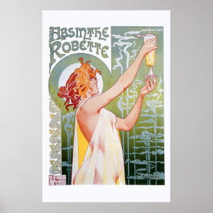 Affiche Absinthe Robette