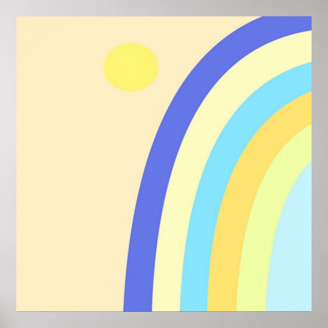 Affiche abstract (Devant)