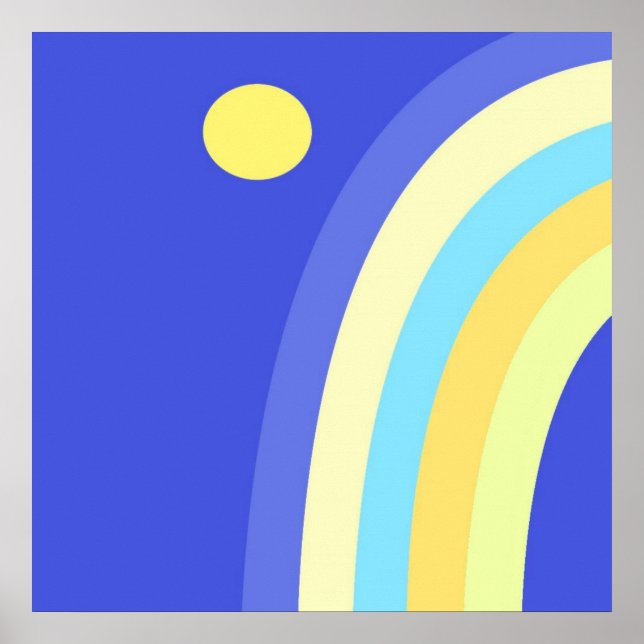 Affiche abstract (Devant)
