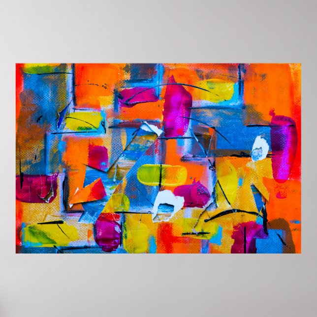 Affiche Abstract 3 (Devant)