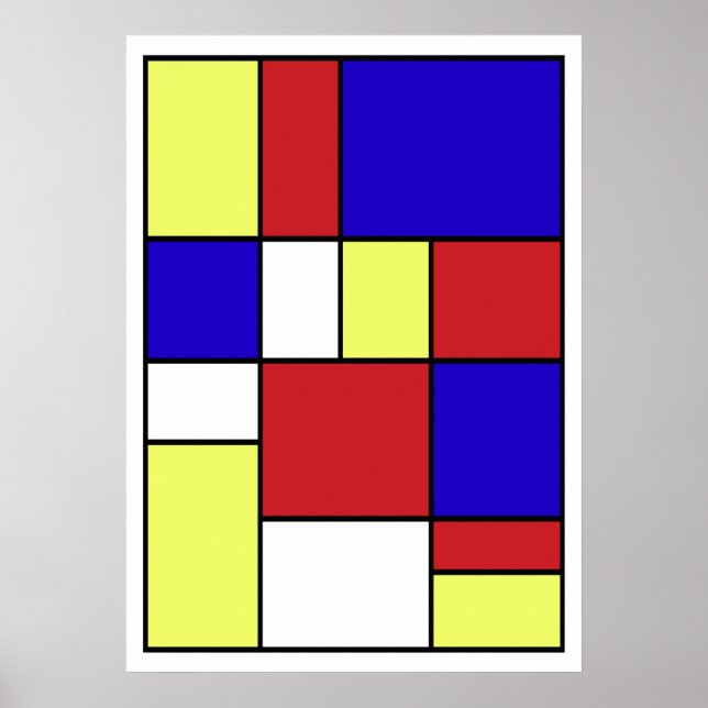 Affiche Abstract #406 (Devant)