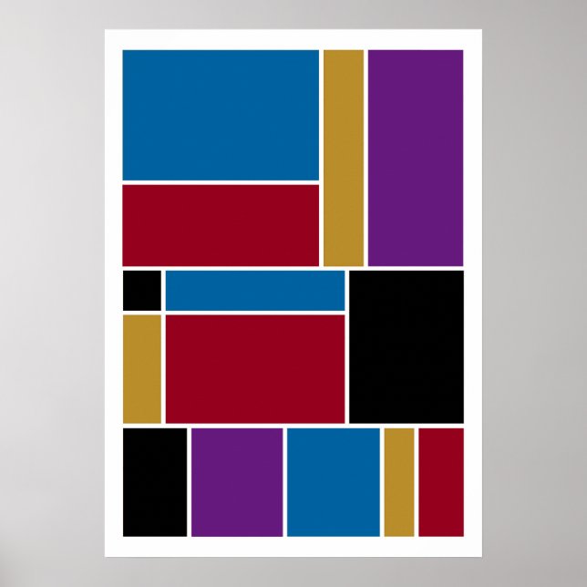 Affiche Abstract #419 (Devant)