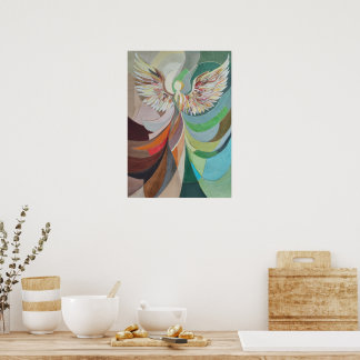 Affiche Abstract angel