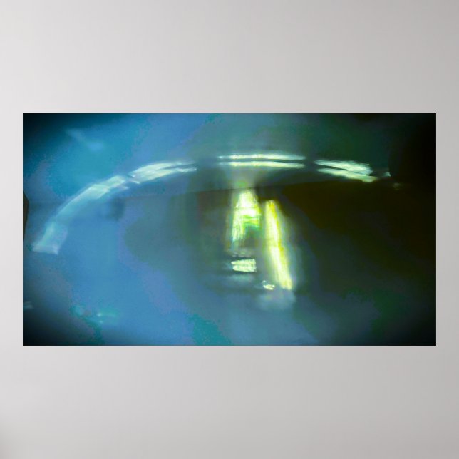 Affiche Abstract Arc Light, (Devant)