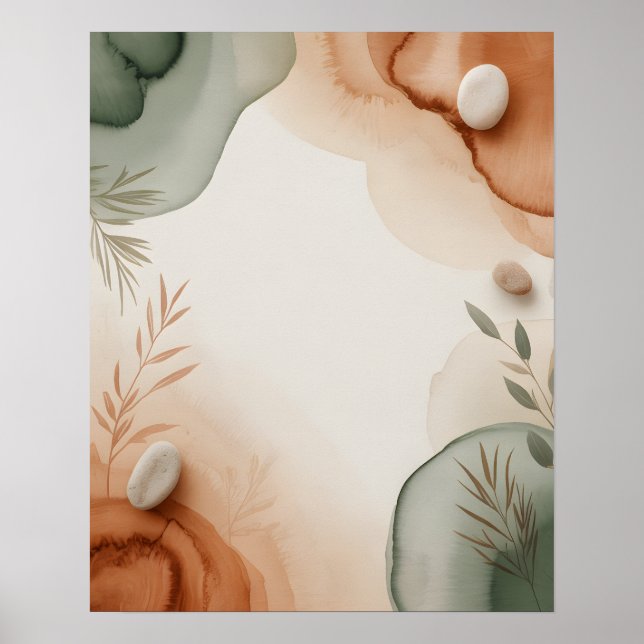 Affiche Abstract Botanicals (Devant)