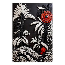 Abstract Floral Art Print