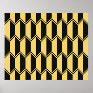 Affiche Abstract geometric pattern