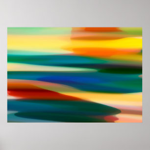 Affiche Abstract Sunset