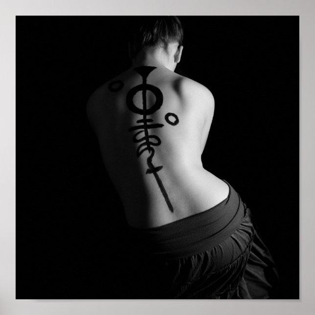 Affiche Abstraction 001 (Devant)